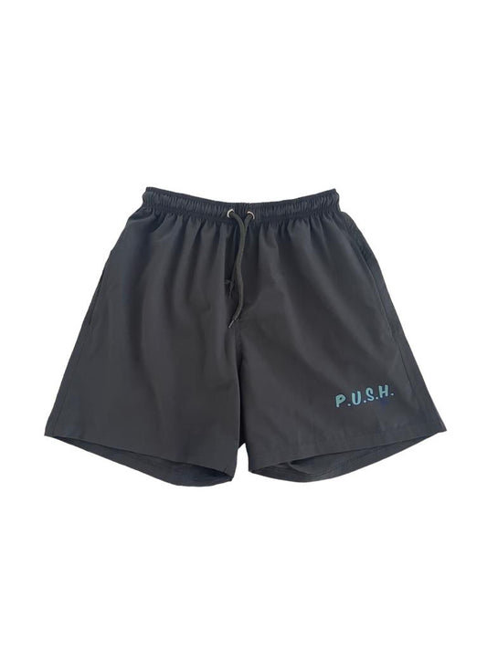 Grey P.U.S.H. Shorts