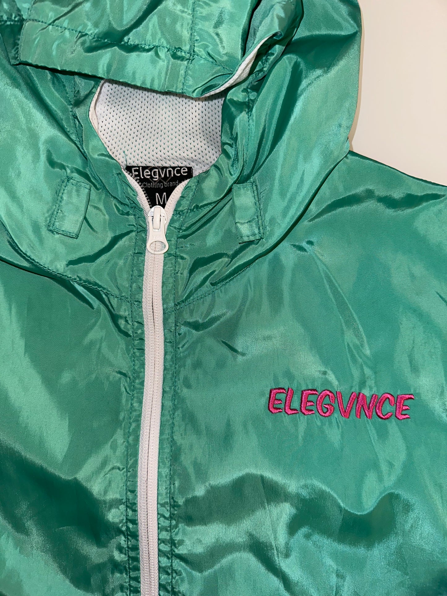 Green Windbreaker