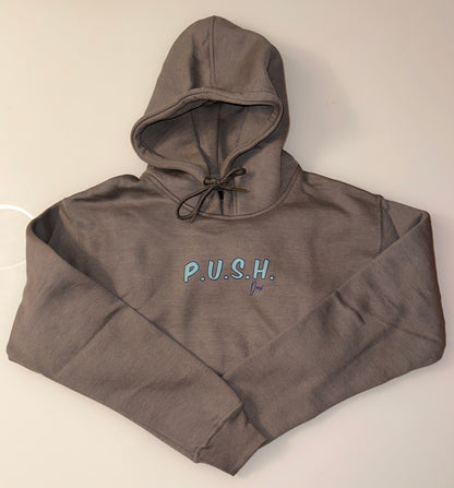 Grey P.U.S.H. Hoodie