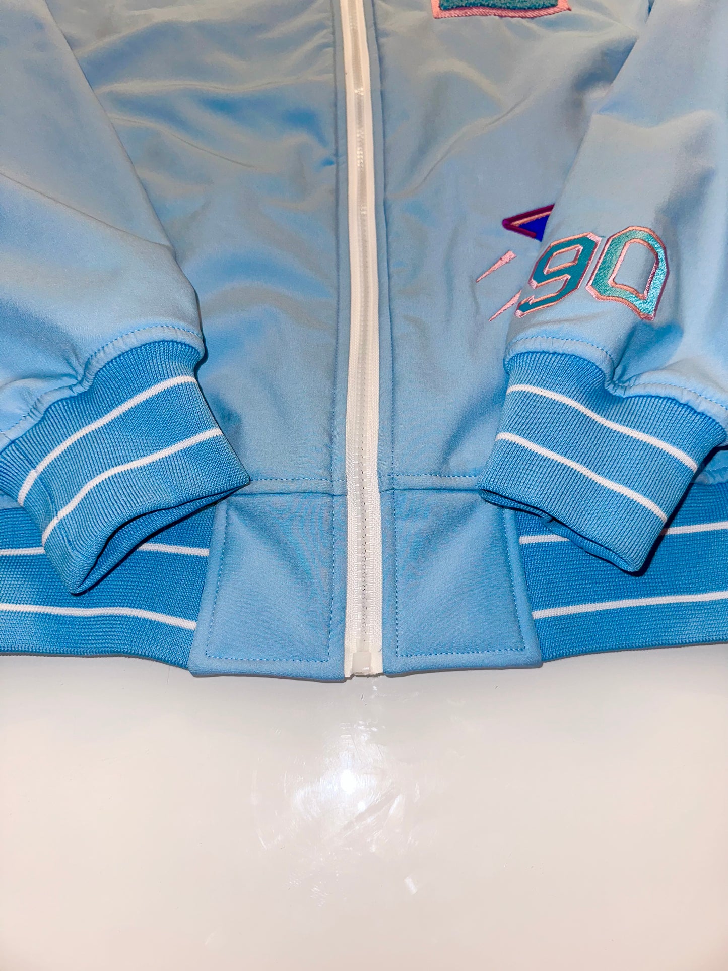 Baby Blue Varsity Jacket