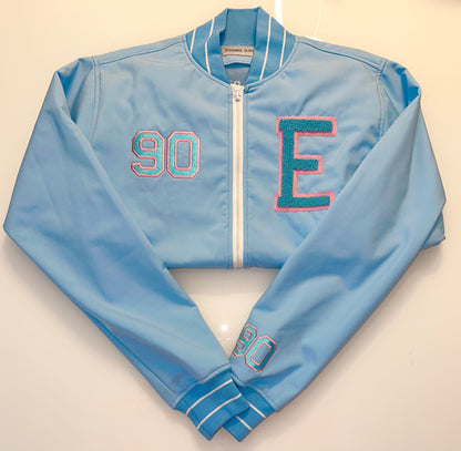 Baby Blue Varsity Jacket