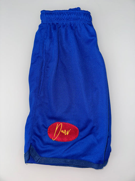 Blue DARV Shorts