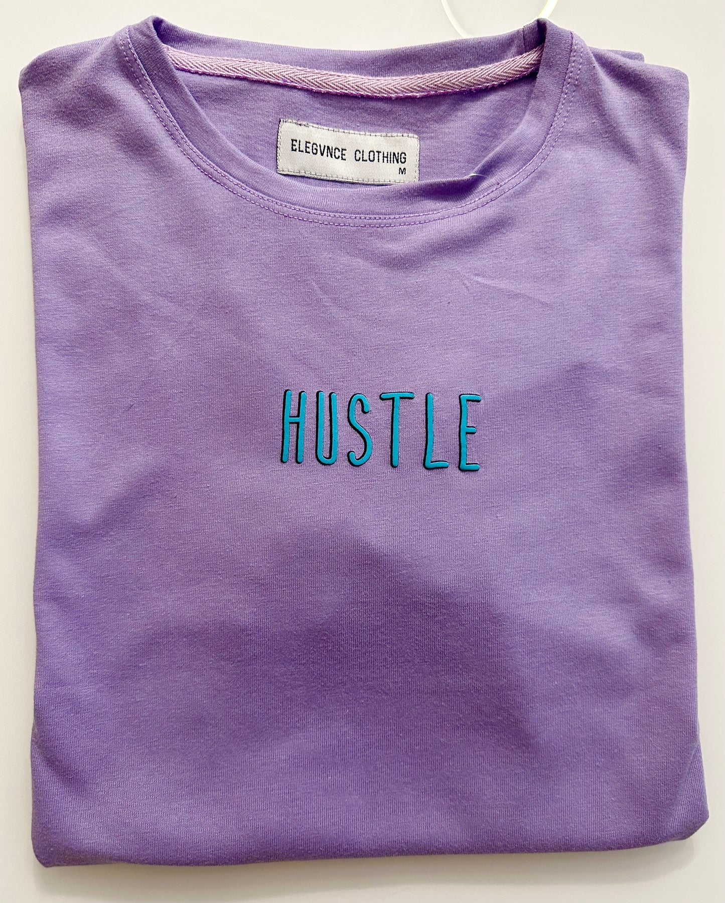 Purple 'HUSTLE' T-Shirt