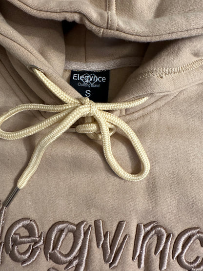 khaki Fit Style Hoodie