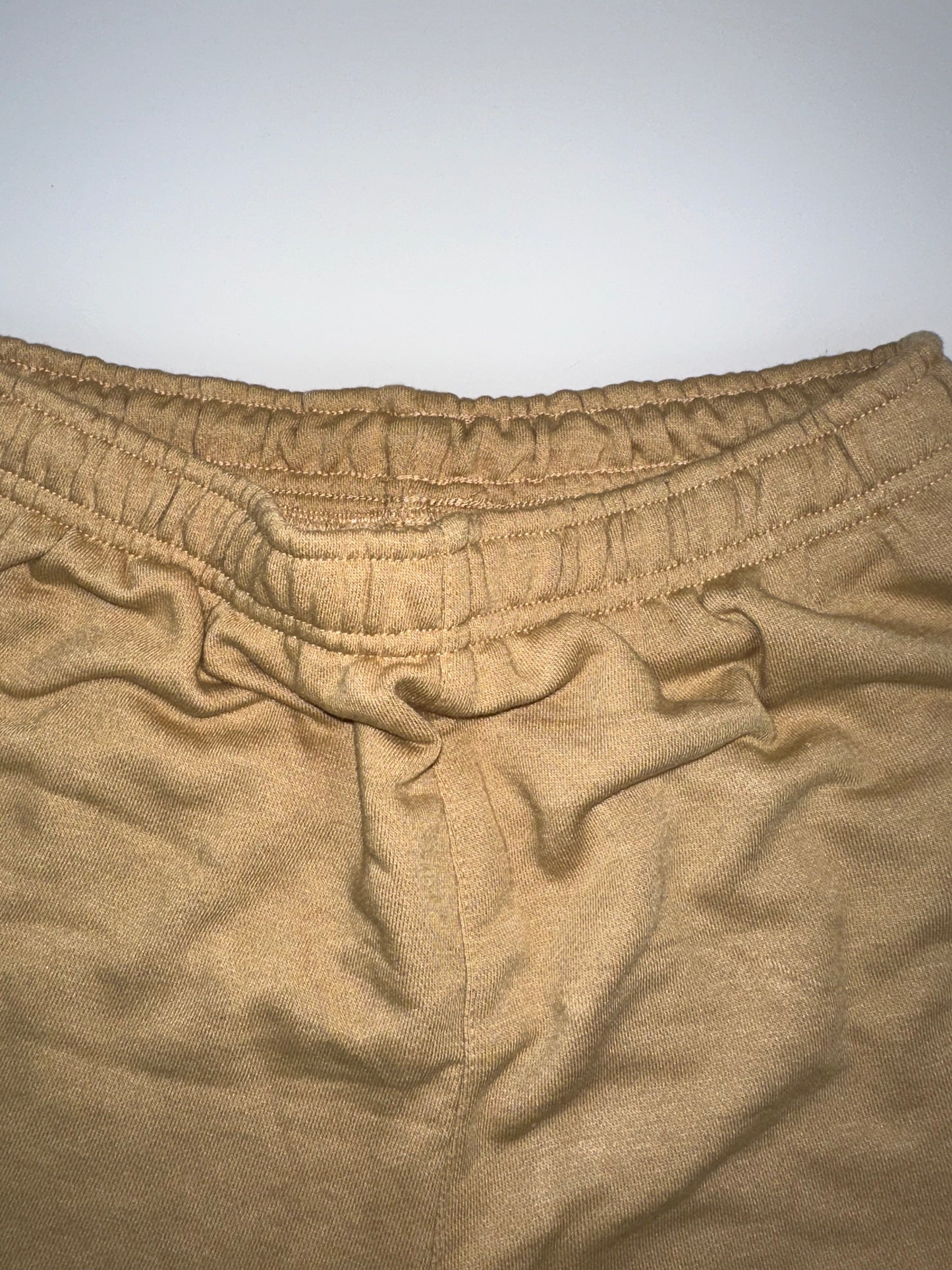 Beige Shorts with Back Stripes