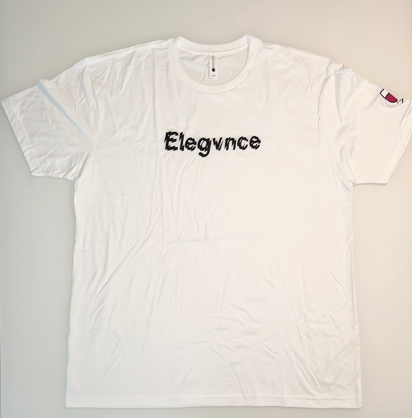 White 'ELEGVNCE' Classic T-Shirt