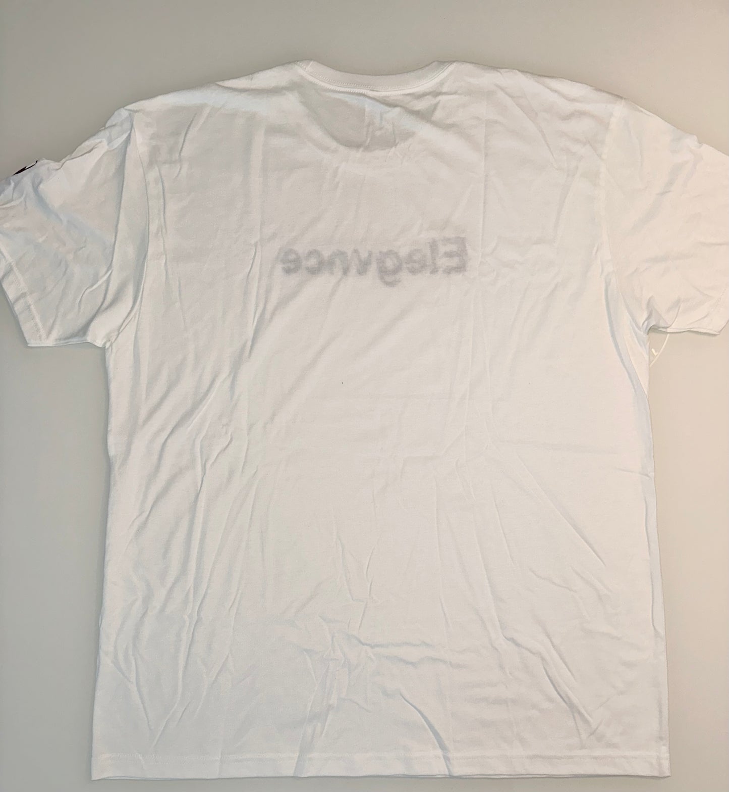 White 'ELEGVNCE' Classic T-Shirt