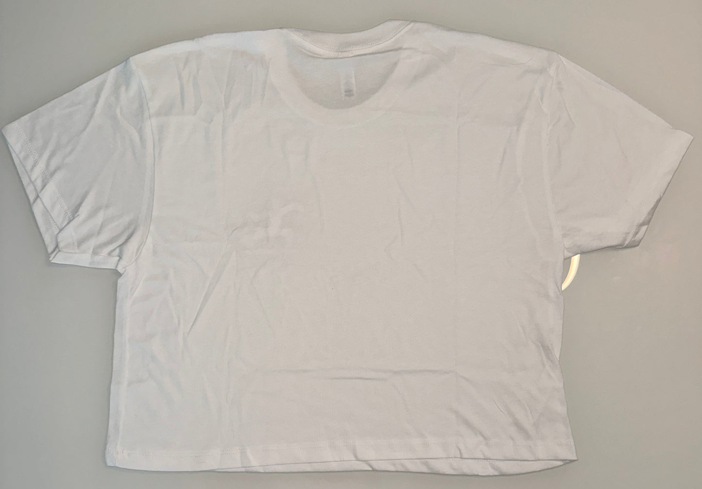 White Hooligan Crop Top