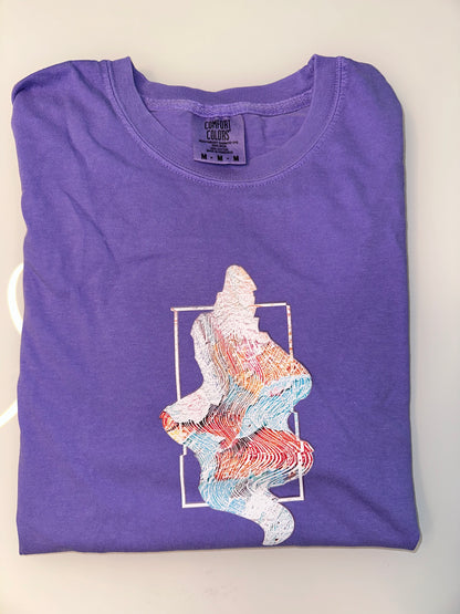 Purple Beach Snail T-Shirt