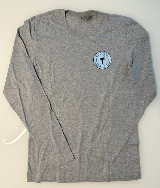 Grey Wine Long Sleeve Shirt