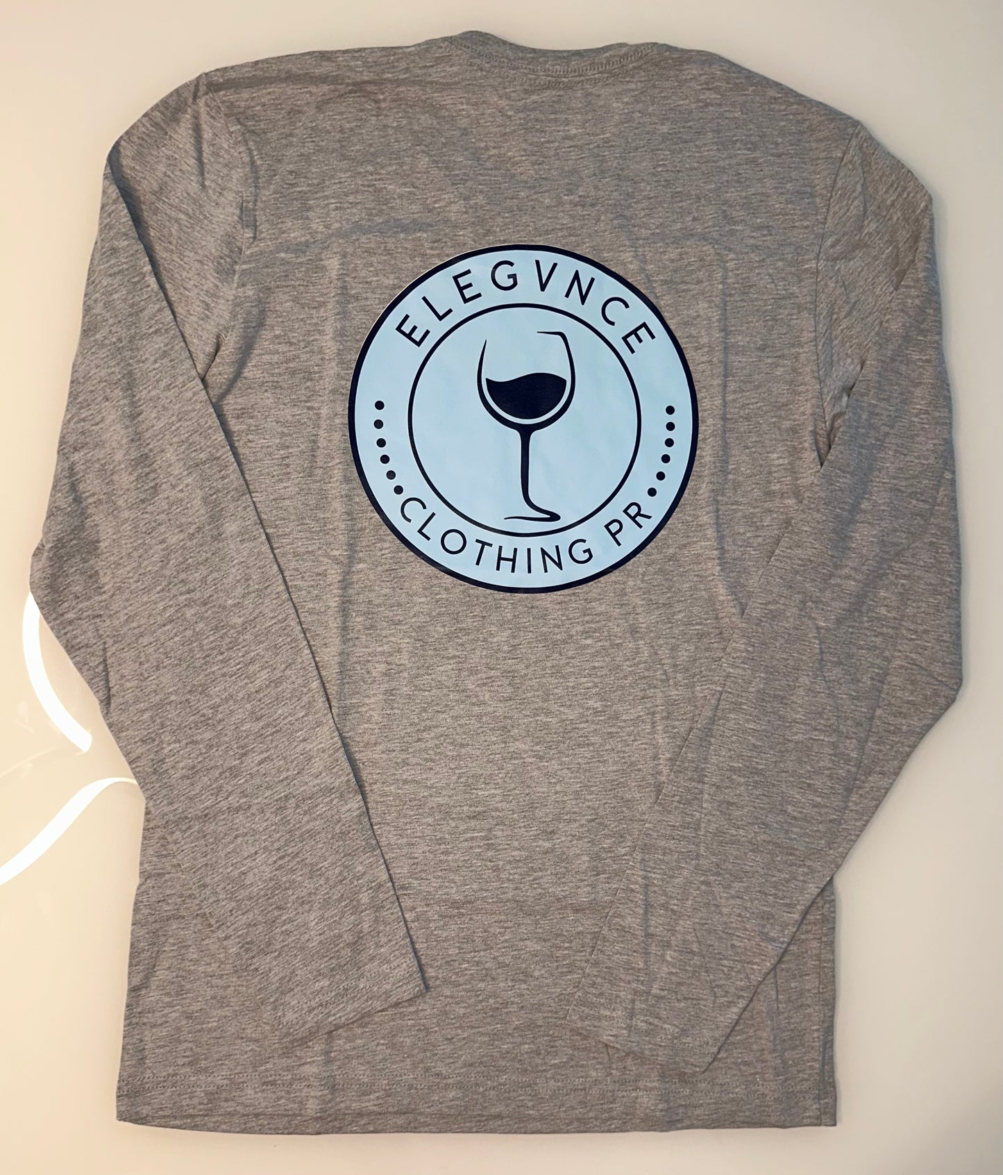 Grey Wine Long Sleeve Shirt