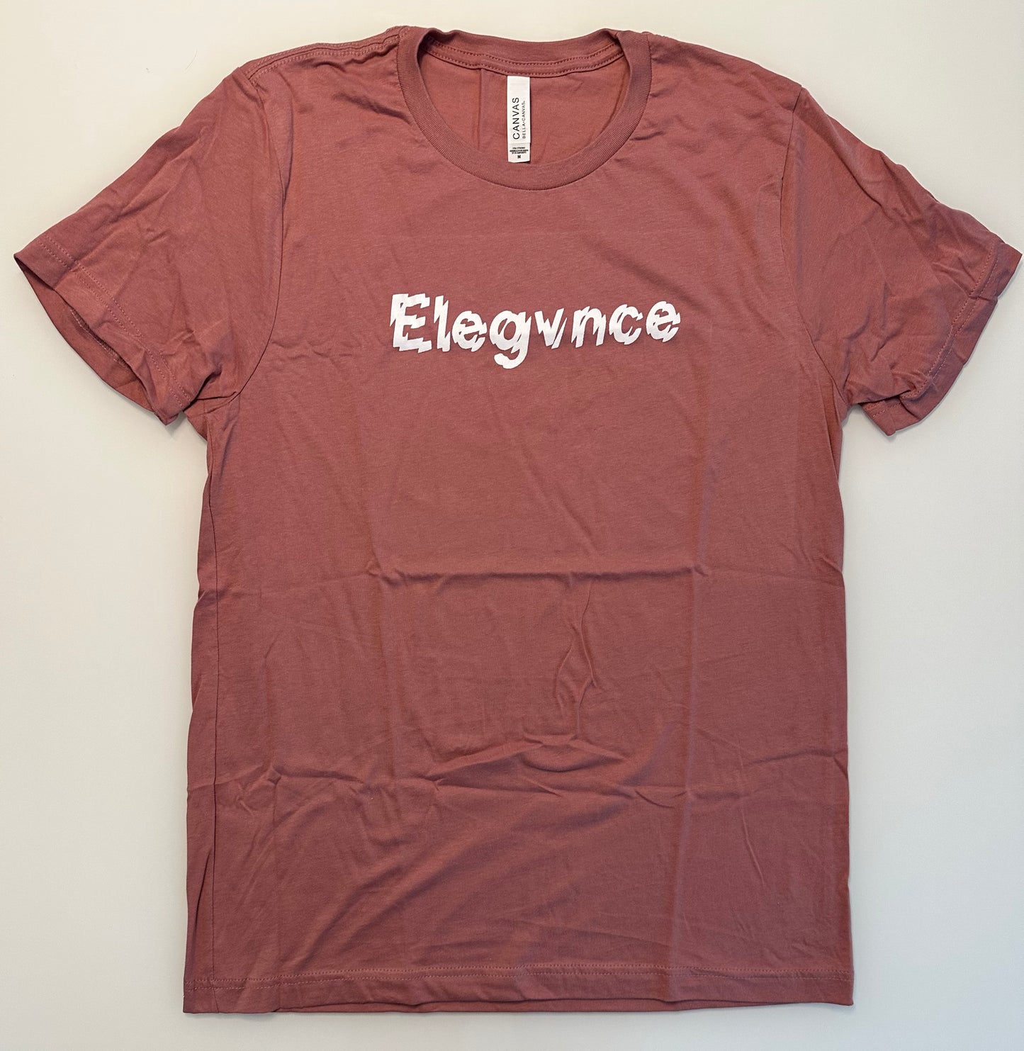 Mauve 'ELEGVNCE' T-Shirt