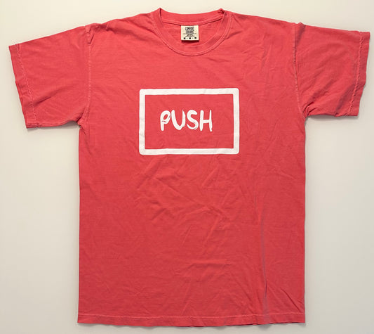 Peach P.U.S.H. T-Shirt