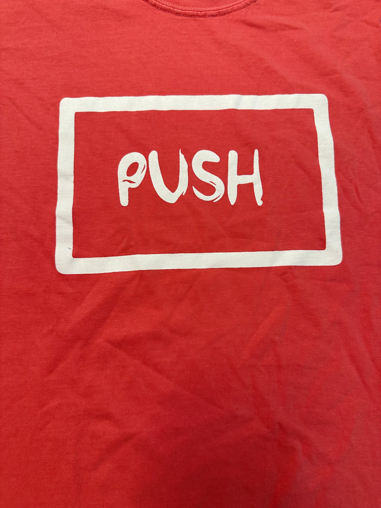 Peach P.U.S.H. T-Shirt