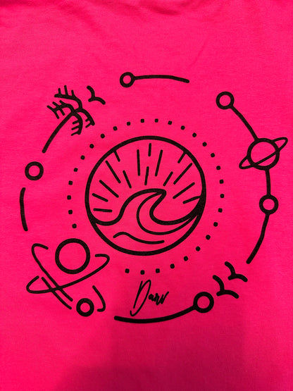 Pink Surf Your Life T-Shirt