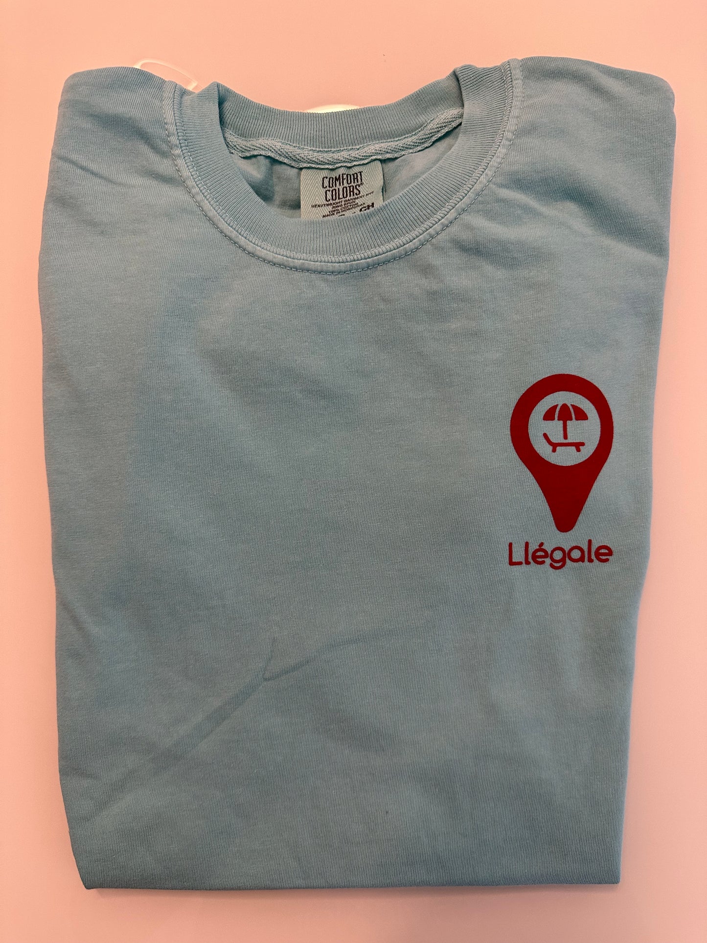 Baby Blue 'Llégale' PIN T-Shirt