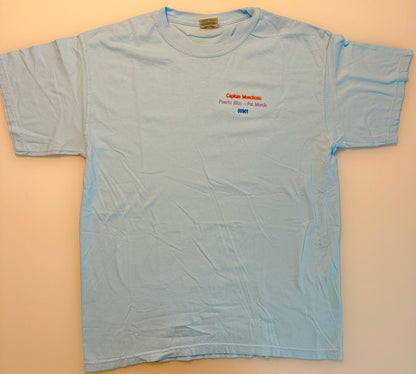 Baby Blue 'Capitan Monchoso' T-Shirt