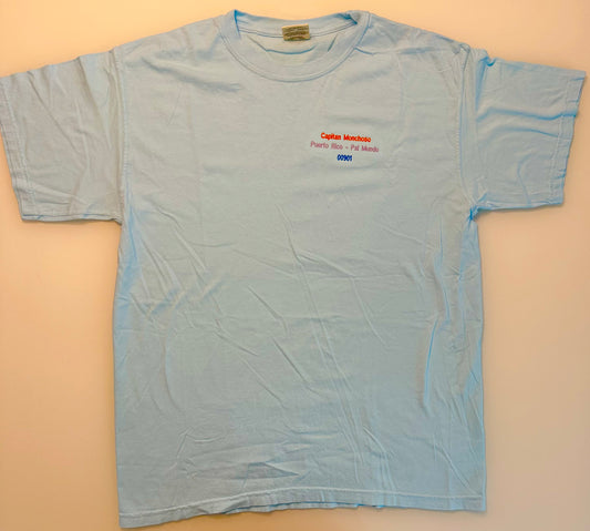 Baby Blue 'Capitan Monchoso' T-Shirt