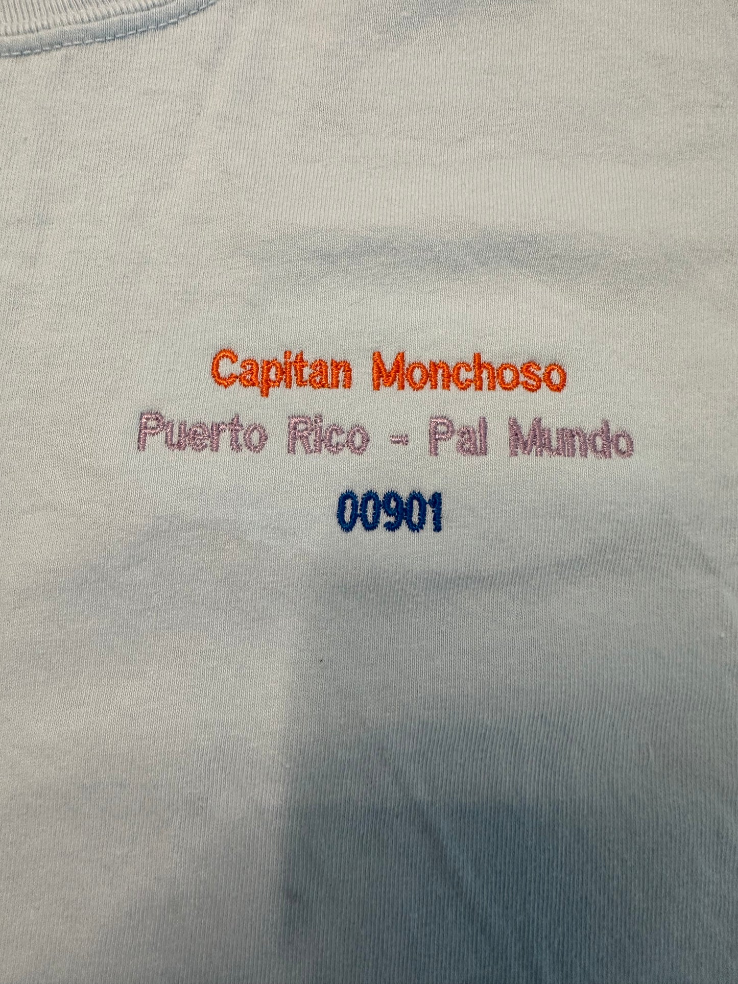 Baby Blue 'Capitan Monchoso' T-Shirt